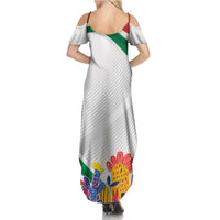 Gulf Of Mexico Since 1550 Family Matching Summer Maxi Dress and Hawaiian Shirt Golfo De Mexico Forever