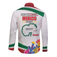 Gulf Of Mexico Since 1550 Long Sleeve Button Shirt Golfo De Mexico Forever