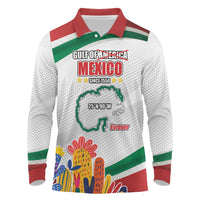 Gulf Of Mexico Since 1550 Long Sleeve Polo Shirt Golfo De Mexico Forever
