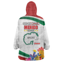 Gulf Of Mexico Since 1550 Wearable Blanket Hoodie Golfo De Mexico Forever
