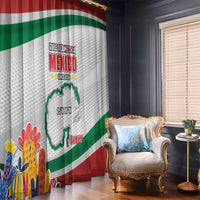 Gulf Of Mexico Since 1550 Window Curtain Golfo De Mexico Forever