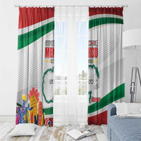 Gulf Of Mexico Since 1550 Window Curtain Golfo De Mexico Forever