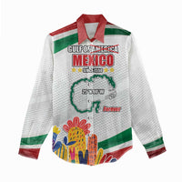 Gulf Of Mexico Since 1550 Women Casual Shirt Golfo De Mexico Forever