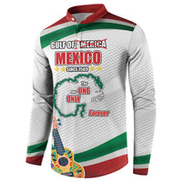 Gulf Of Mexico Since 1569 Button Sweatshirt Golfo De Mexico The One and Only LT17