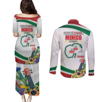 Gulf Of Mexico Since 1569 Couples Matching Puletasi and Long Sleeve Button Shirt Golfo De Mexico The One and Only LT17