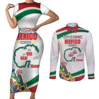 Gulf Of Mexico Since 1569 Couples Matching Short Sleeve Bodycon Dress and Long Sleeve Button Shirt Golfo De Mexico The One and Only LT17