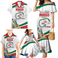 Gulf Of Mexico Since 1569 Family Matching Mermaid Dress and Hawaiian Shirt Golfo De Mexico The One and Only LT17