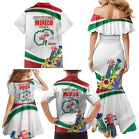 Gulf Of Mexico Since 1569 Family Matching Mermaid Dress and Hawaiian Shirt Golfo De Mexico The One and Only LT17