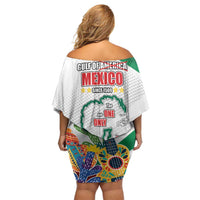 Gulf Of Mexico Since 1569 Family Matching Off Shoulder Short Dress and Hawaiian Shirt Golfo De Mexico The One and Only LT17