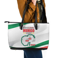 Gulf Of Mexico Since 1569 Leather Tote Bag Golfo De Mexico The One and Only