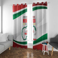 Gulf Of Mexico Since 1569 Window Curtain Golfo De Mexico The One and Only