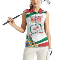 Gulf Of Mexico Since 1569 Women Sleeveless Polo Shirt Golfo De Mexico The One and Only LT17