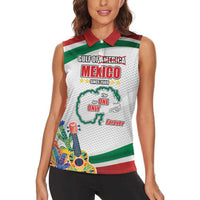 Gulf Of Mexico Since 1569 Women Sleeveless Polo Shirt Golfo De Mexico The One and Only LT17