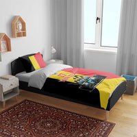 Custom Belgium Formula One Bedding Set Motorsport with Flag F1 World Championship