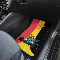 Custom Belgium Formula One Car Mats Motorsport with Flag F1 World Championship