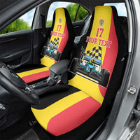 Custom Belgium Formula One Car Seat Cover Motorsport with Flag F1 World Championship