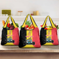 Custom Belgium Formula One Grocery Bag Motorsport with Flag F1 World Championship