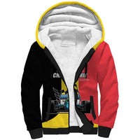 Custom Belgium Formula One Sherpa Hoodie Motorsport with Flag F1 World Championship