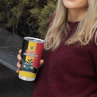 Custom Belgium Formula One Tumbler Cup Motorsport with Flag F1 World Championship