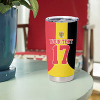 Custom Belgium Formula One Tumbler Cup Motorsport with Flag F1 World Championship