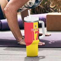 Custom Belgium Formula One Tumbler With Handle Motorsport with Flag F1 World Championship