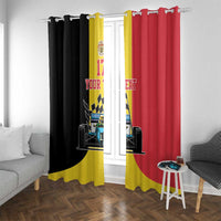Custom Belgium Formula One Window Curtain Motorsport with Flag F1 World Championship