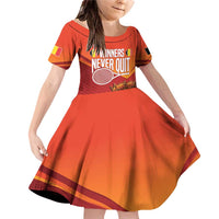 Custom Belgium Tennis Champions Family Matching Off Shoulder Short Dress and Hawaiian Shirt Winners Never Quit with A Crowned Lion