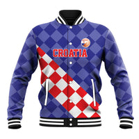 Custom Croatia Basketball Baseball Jacket Sporty Style