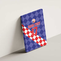 Custom Croatia Basketball Canvas Wall Art Sporty Style
