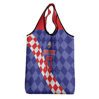 Custom Croatia Basketball Grocery Bag Sporty Style