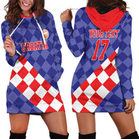 Custom Croatia Basketball Hoodie Dress Sporty Style
