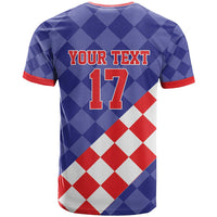 Custom Croatia Basketball T Shirt Sporty Style