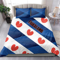 Netherlands Friesland Province Bedding Set Flag Style