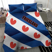 Netherlands Friesland Province Bedding Set Flag Style