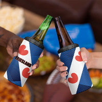 Netherlands Friesland Province 4 in 1 Can Cooler Tumbler Flag Style