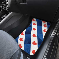 Netherlands Friesland Province Car Mats Flag Style