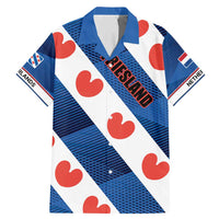 Netherlands Friesland Province Family Matching Mermaid Dress and Hawaiian Shirt Flag Style