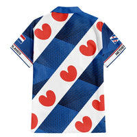 Netherlands Friesland Province Family Matching Mermaid Dress and Hawaiian Shirt Flag Style