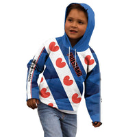 Netherlands Friesland Province Kid Hoodie Flag Style