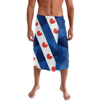 Netherlands Friesland Province Lavalava Flag Style