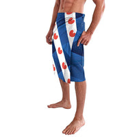 Netherlands Friesland Province Lavalava Flag Style