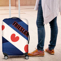 Netherlands Friesland Province Luggage Cover Flag Style