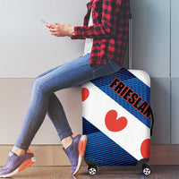 Netherlands Friesland Province Luggage Cover Flag Style