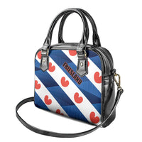 Netherlands Friesland Province Shoulder Handbag Flag Style