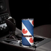 Netherlands Friesland Province Skinny Tumbler Flag Style