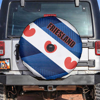 Netherlands Friesland Province Spare Tire Cover Flag Style