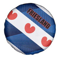Netherlands Friesland Province Spare Tire Cover Flag Style