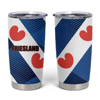 Netherlands Friesland Province Tumbler Cup Flag Style