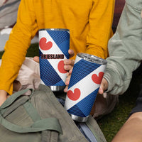 Netherlands Friesland Province Tumbler Cup Flag Style