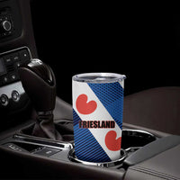 Netherlands Friesland Province Tumbler Cup Flag Style